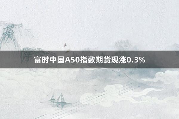 富时中国A50指数期货现涨0.3%